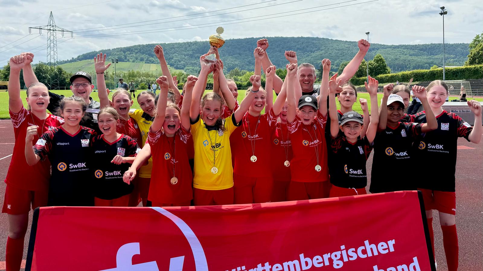 D-Juniorinnen sind Bezirkspokalsieger 2023/24